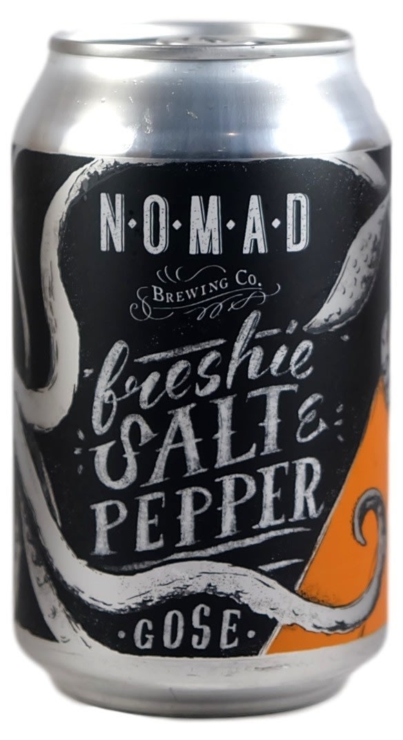 Nomad, Freshie Salt & Pepper Gose, 4.5% ABV
