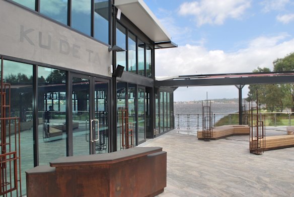 The entrance to Ku De Ta Perth.