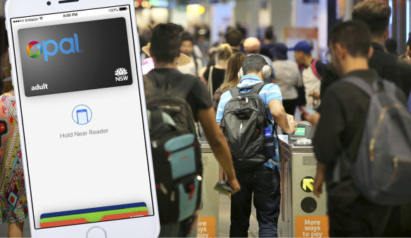 Sydney commuters could soon have access to a digital Opal card on their mobile phone smart wallets. 