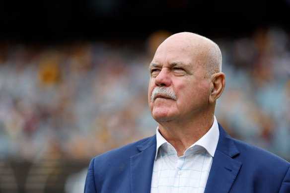 Energy boost: AFL great Leigh Matthews says the Magpies will soon have issues to address with their ageing playing list.