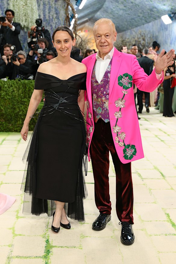 Anthony Pratt with guest Sabrina Pasterski at the 2026 Met Gala in New York.
