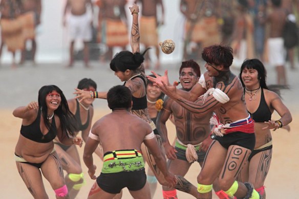 The first World Indigenous Games, Brazil