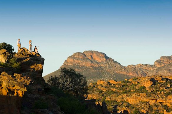The view of the Cedarberg mountains near the property.