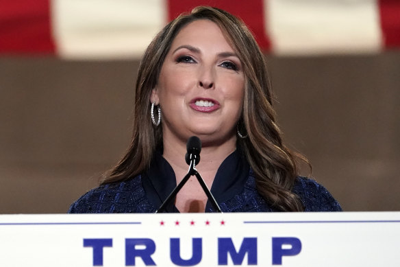 Republican National Committee chairwoman Ronna McDaniel.