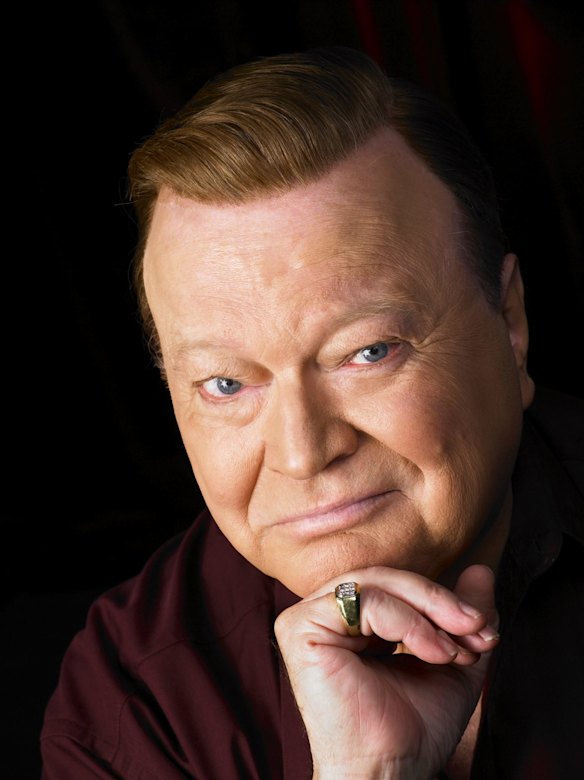 Bert Newton poses for a candid portrait. 