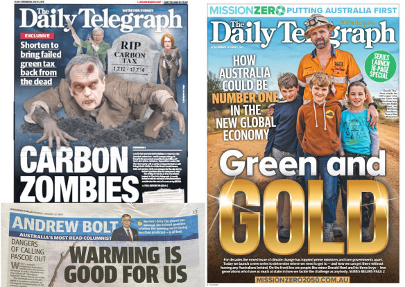 That was the ... and this is now. How News Corp changed its tune on climate change.