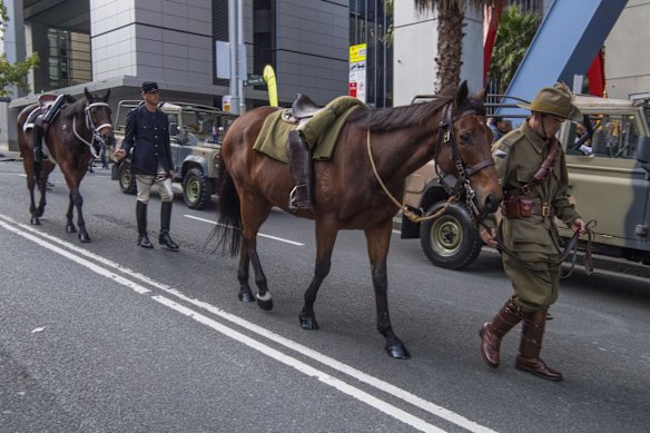 Anzac Day March, Sydney, 2019.