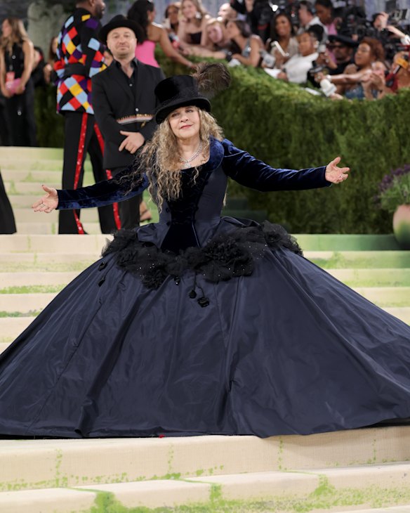 Stevie Nicks in Zara.