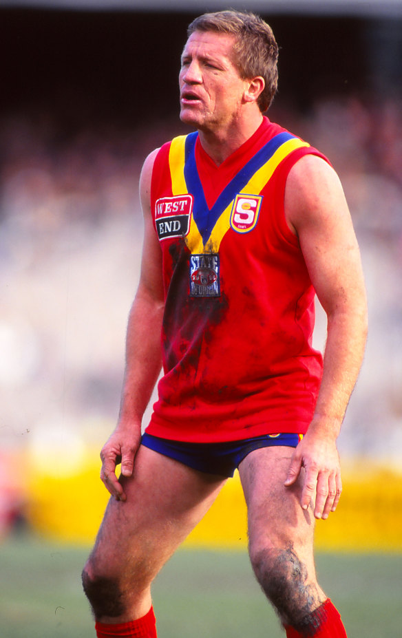Chris McDermott, a South Australian football icon.