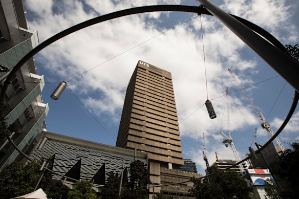 The UTS building at 15 Broadway, Ultimo.