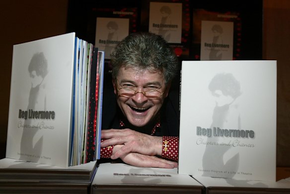 Reg Livermore through the years