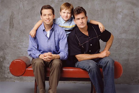 In his long-running sitcom <i>Two and a Half Men</i>.