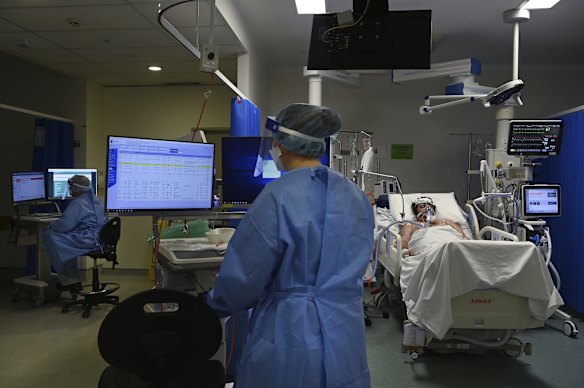 ICU Registered Nurse Shaunagh Whelan.
