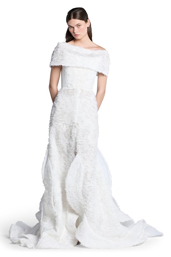 Maticevski’s ‘Walking On Air’ gown.