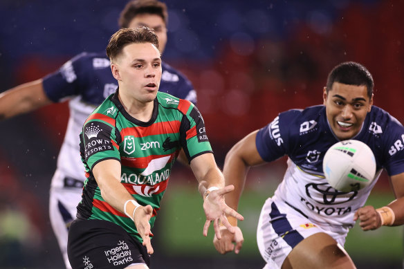 Five-game wonder Blake Taaffe has been named in the South Sydney No. 1.