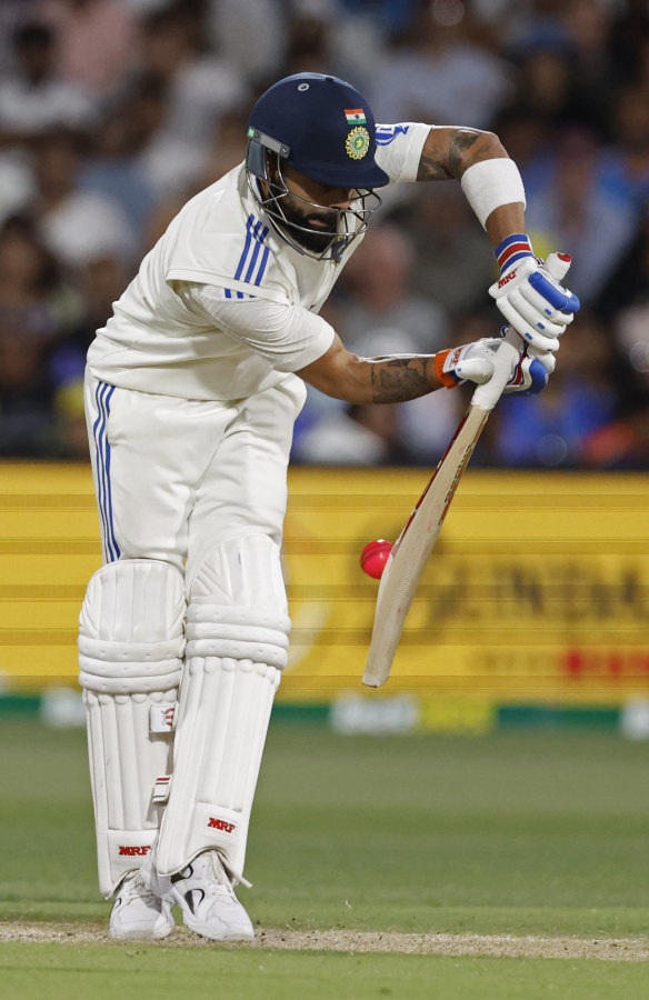 Short stay: Virat Kohli.