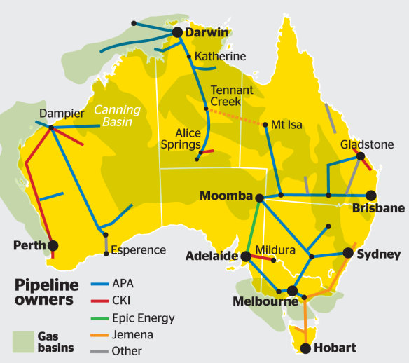CKI would divest APA's West Australian pipelines if the deal were to receive Foreign Investment Review Board approvals.