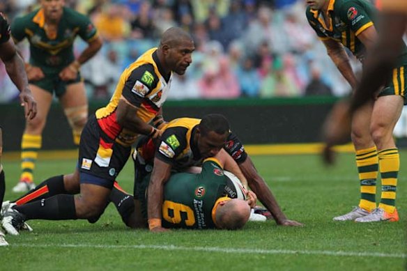 Australia steamroll PNG in Four Nations opener