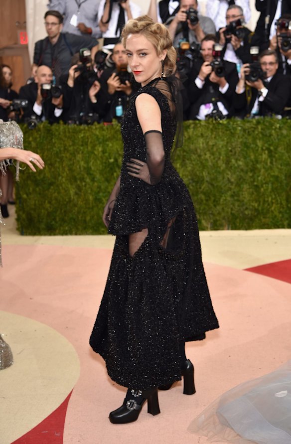Chloe Sevigny attends the "Manus x Machina: Fashion In An Age Of Technology" Costume Institute Gala at Metropolitan Museum of Art.
