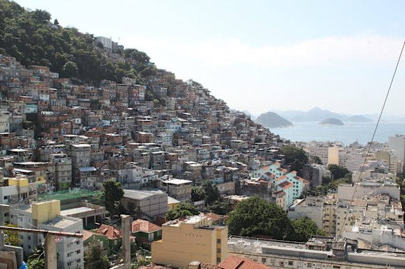 Cantagalo favela.