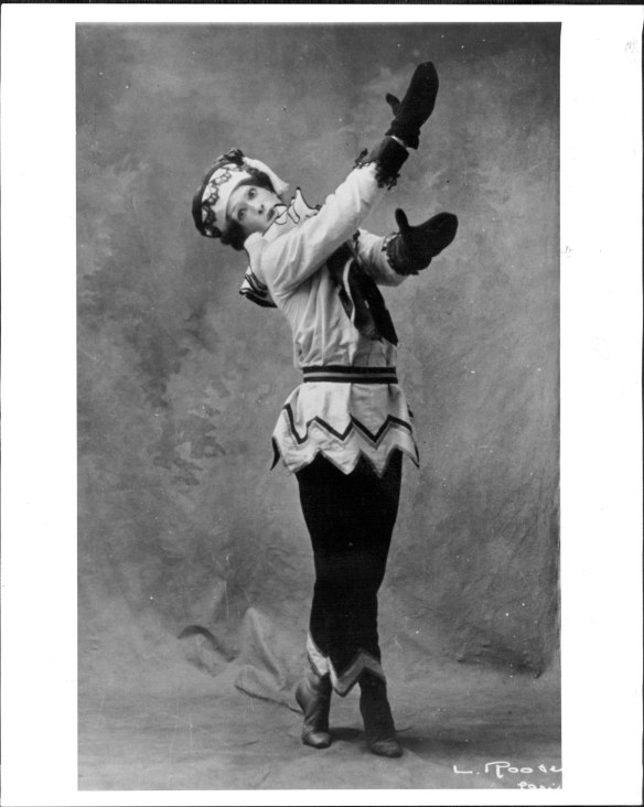 The real Vaslav Nijinsky in 1911.