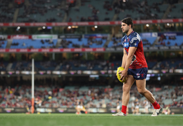 Tinkering: Christian Petracca says the Demons did not need to overhaul their game plan despite successive September failures.