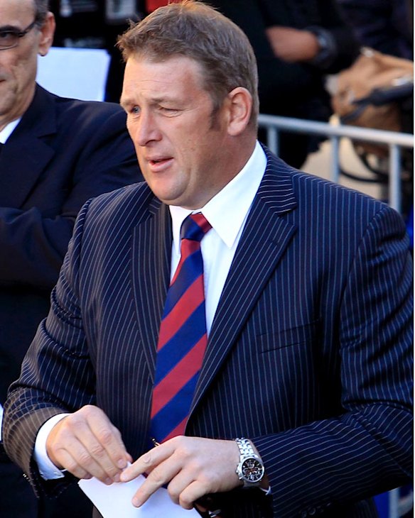 Former Melbourne footballer David Schwarz.