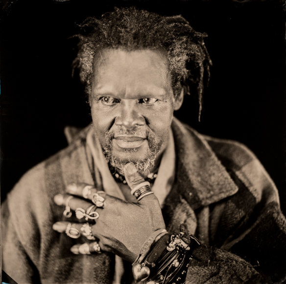 Visual artist and experimental musician Lonnie Holley.