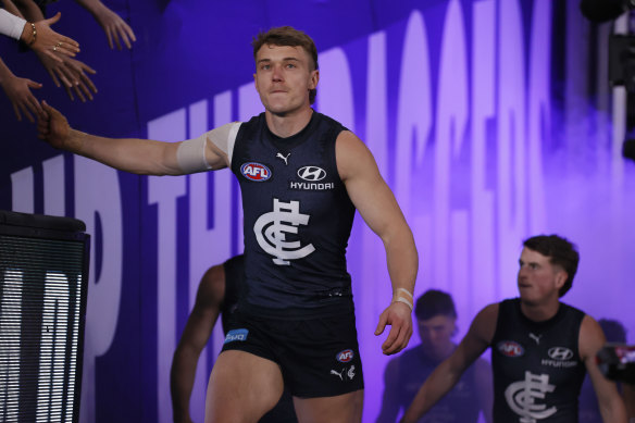 Man on a mission: It’s time the Blues delivered for Patrick Cripps.