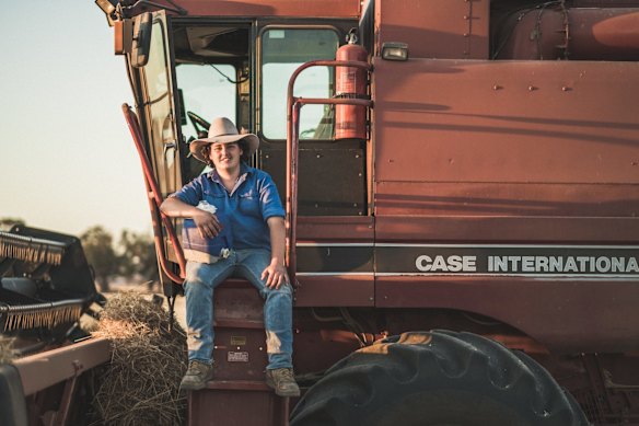 Max Bonner goes to boarding school at Farrer Agricultural High School in Tamworth.