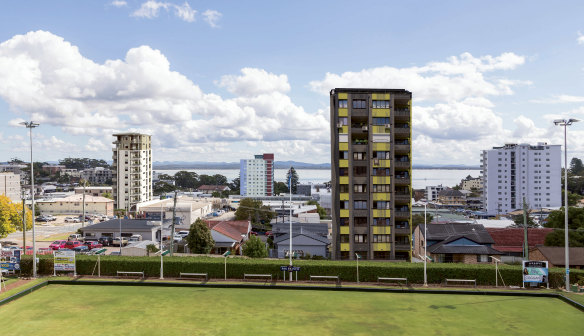 An artist's impression of Nelson Bay if building heights are increased.
