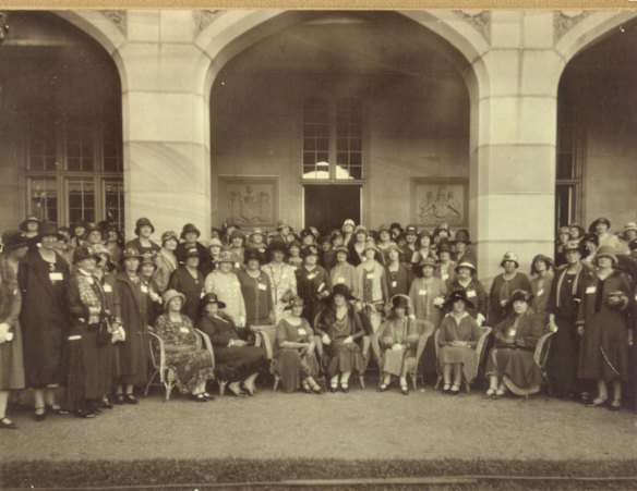 CWA delegates from between 1922 - 27. 