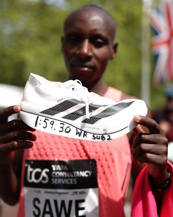 Sabastian Sawe made history in London.