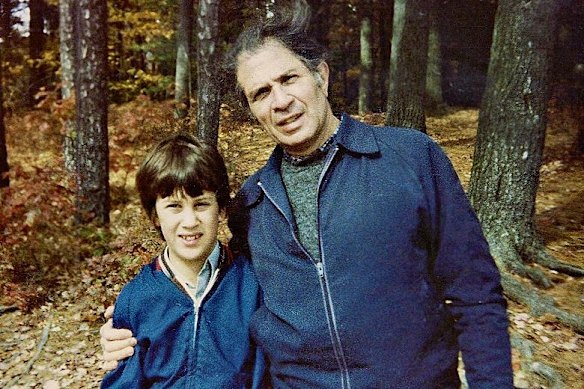 A pint-sized and adorable Ed Milliband with his dad Ralph. 