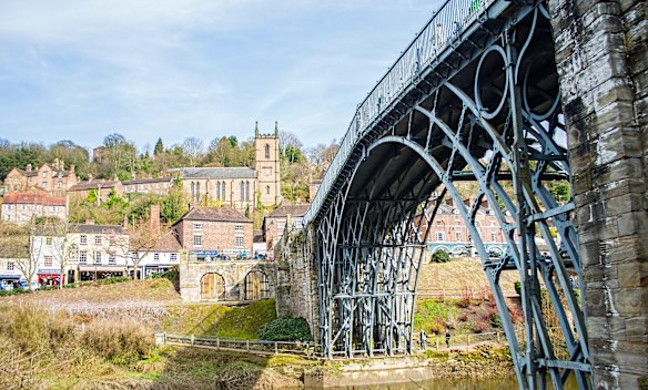 The Iron Bridge, Shropshire, England: Sure, there are more impressive-looking bridges than the effort over Ironbridge Gorge. But this one is pretty important. It was, in 1781, the first bridge to be made of cast iron after Abraham Darby came up with the technique of smelting iron with coke. This makes the town of Ironbridge a strong contender for being called the birthplace of the Industrial Revolution, and the bridge itself the most potent symbol of it.