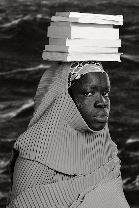 Atong Atem, <i>Scar 2</i>, from the <i>Scars and Constellations</i> series, 2024. 