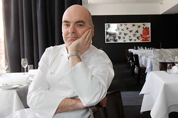<B>VITTORIA COFFEE RESTAURANT OF THE YEAR: Chef Mark Best in his Surry Hills restaurant Marque.</b>