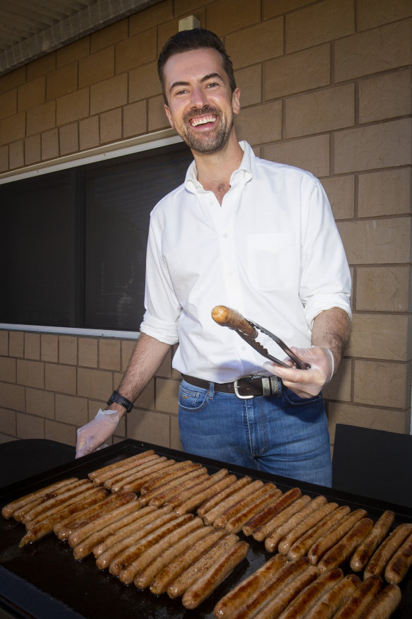 Grilled: West Australia’s former opposition leader Zak Kirkup lost his seat and quit politics after Saturday’s electoral rout.