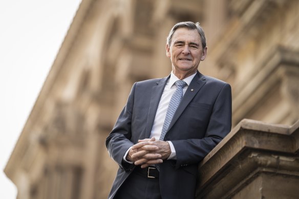 Former Victorian Treasurer John Brumby is now chair of the International Education Advisory Council