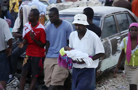 Most buildings in Port-au-Prince were destroyed by the 7.0 magnitude earthquake, including churches, hospitals and schools.
