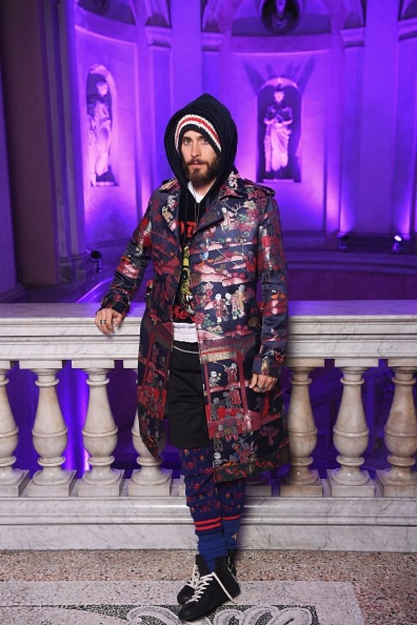 Jared Leto. Gucci. Speechless.
