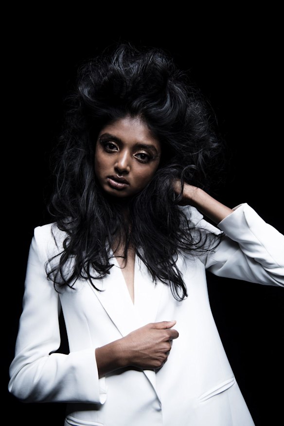 Photo of IMG model Sandali Jayasinghe for the launch of Sydney Fashion Week.
Hair + Makeup courtesy of MBFWA's official partners - Scott Sheehy for Toni&guy Australia and Ashley Wells for Napoleon Perdis. 
Art Director: Mags King