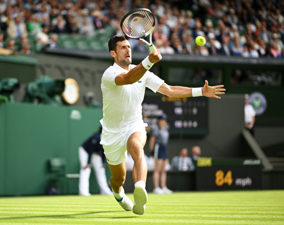 Novak Djokovic is Jordan Thompson’s second-round opponent at Wimbledon.