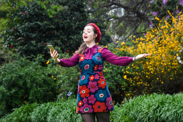 Erin Absolom is one of the performers of the "telephone opera" <i>To My Distant Love</i>.