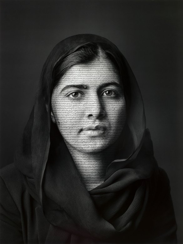 Malala Yousafzai, 2018, by Shirin Neshat.