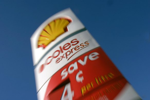 Coles Express has the highest average petrol prices across Australia's major cities. 