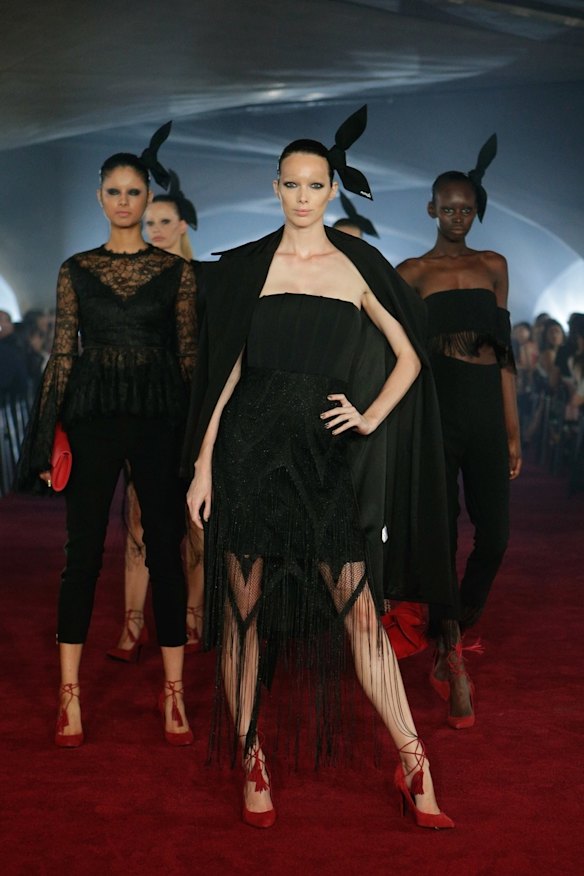 The Myer autumn 2017 launch held in the car park underneath the University of Melbourne.