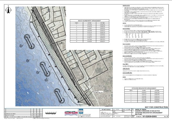 Breakwaters, while potentially prohibitively expensive, have been named the best option.