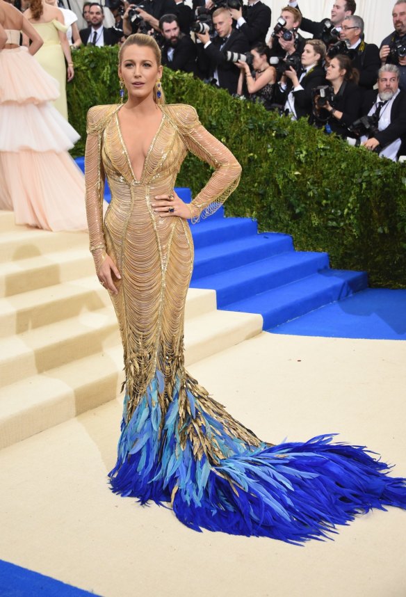 2017: She may have deleted her Instagram in mysterious circumstances but for us, this Blake Lively gown gets all the likes.