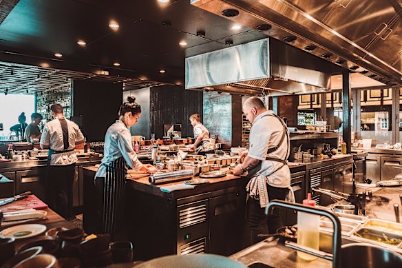 Chefs at Ahi, Auckland, one of the top New Zealand restaurant’s awaiting the arrival of the Michelin Guide.
